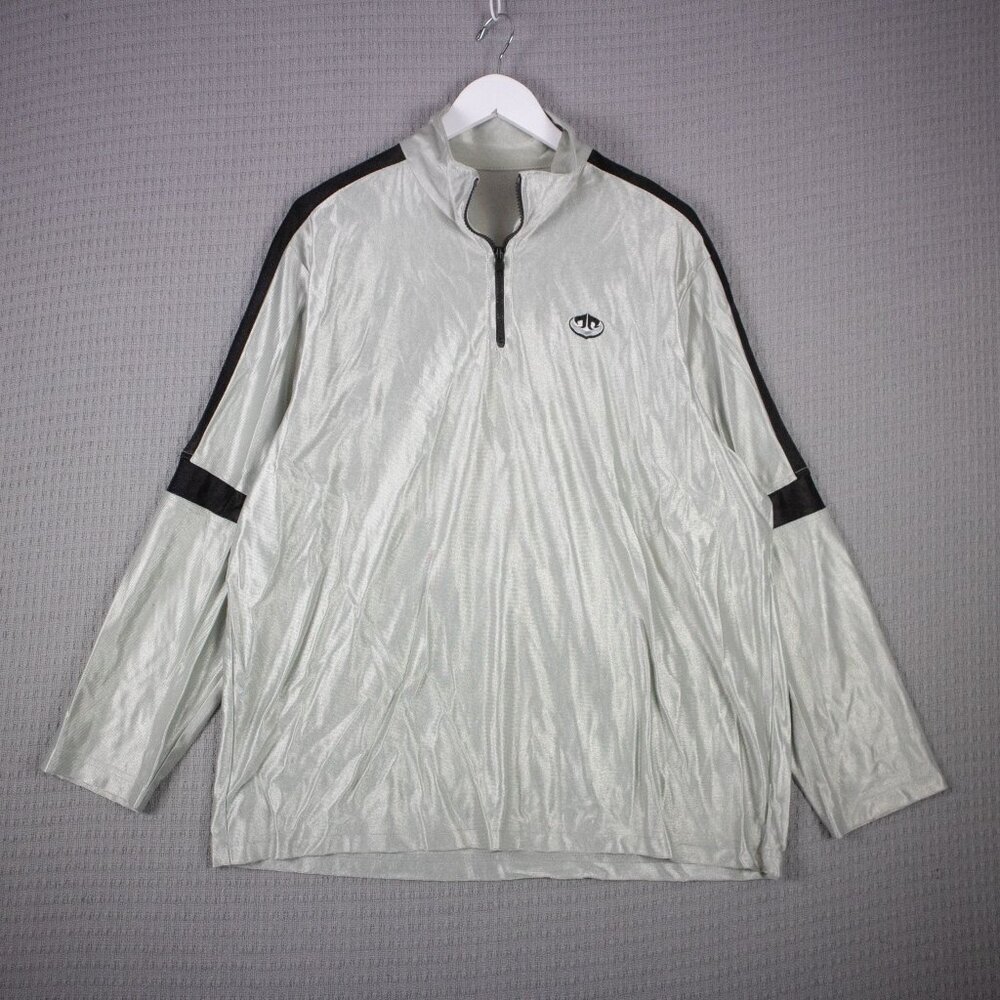 Nylon 2000's Vintage Quarter Zip Longsleeve